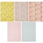 Preview: Flower Power Motive Bastelpapier